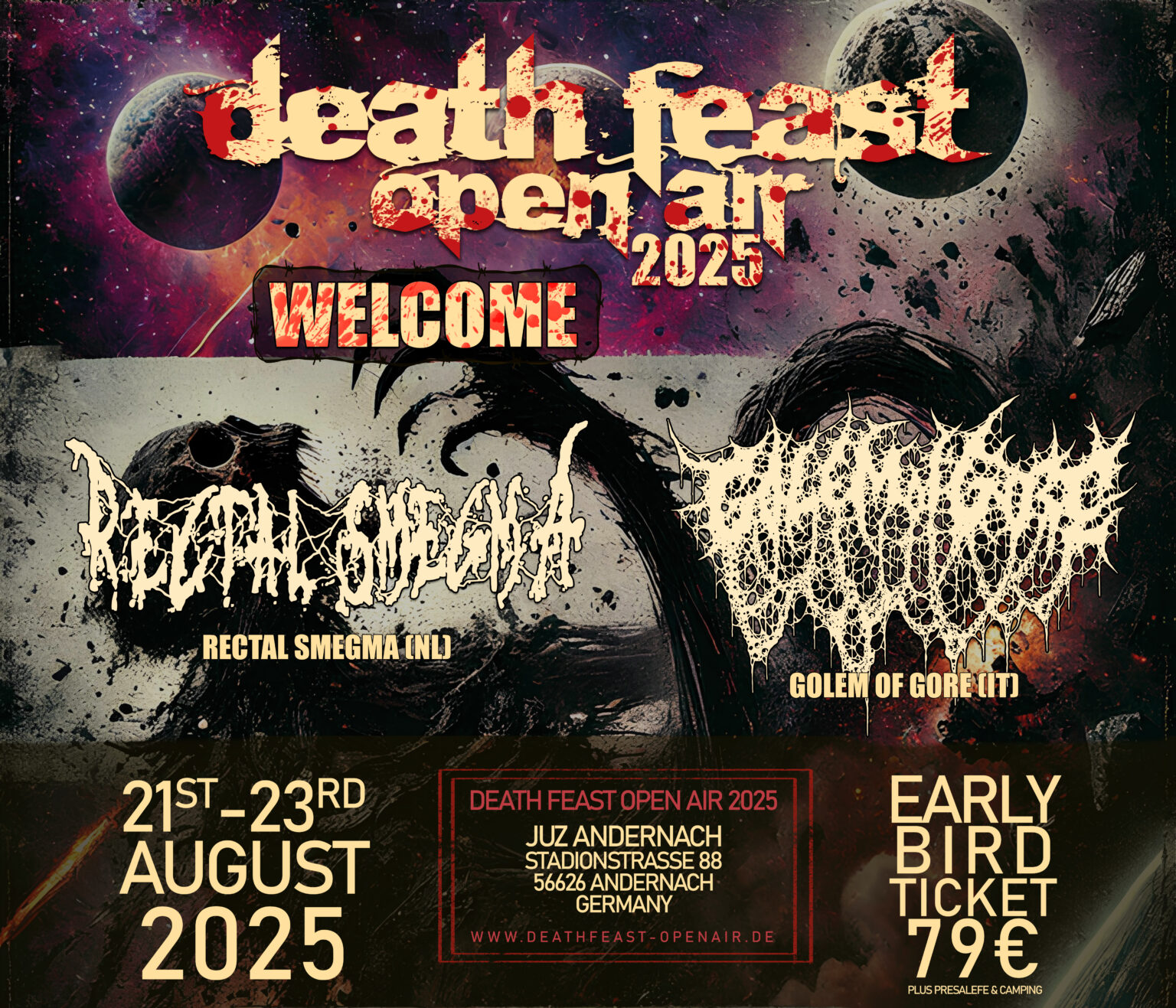 Deathfeast Open Air The most brutal Festival in Europe